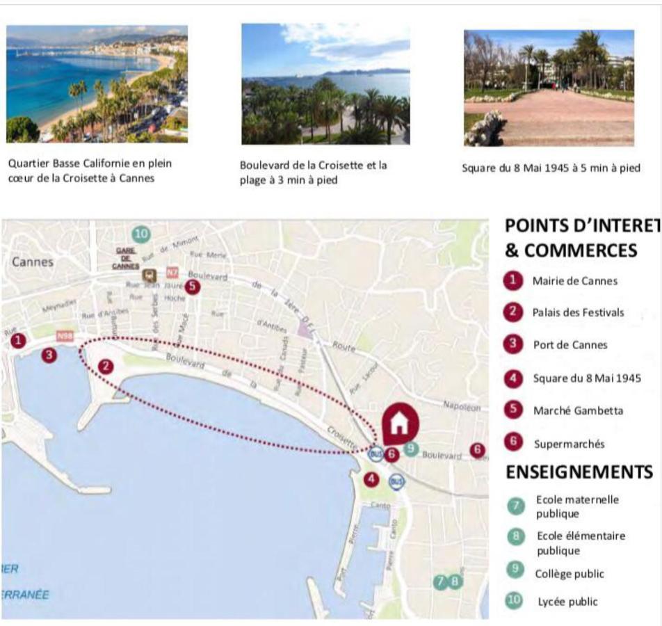 Cannes Croisette Экстерьер фото